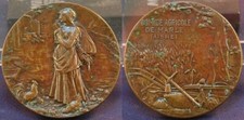 ca. 1900 Frankreich/ Comice Agricole de Marle Bronzemedaille 5,1cm, 61,55g 53179