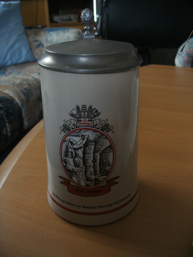 Bierkrug brauerei moninger - bierkrug,