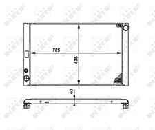 NRF Kühler, Motorkühlung