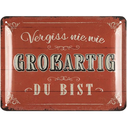 Retro blechschilder sprüche - blechschilder,