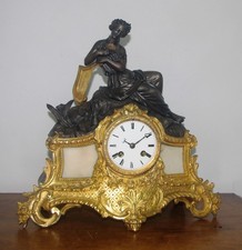 Antike französische Kaminuhr