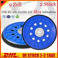 2X Schleifteller 210mm für