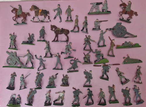 Antike zinn soldaten ovp - in, ck