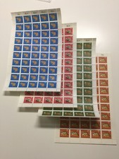 BERLIN 50 er Bogen 316-319**