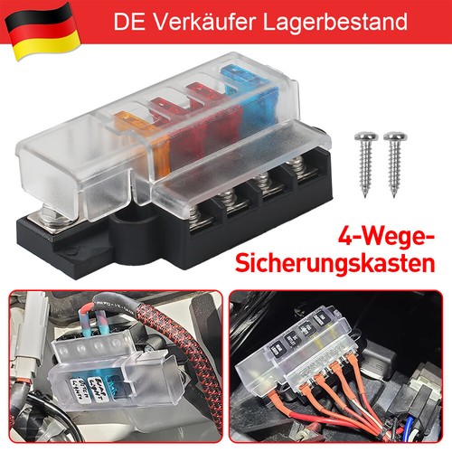 4fach sicherungshalter - 4fach,