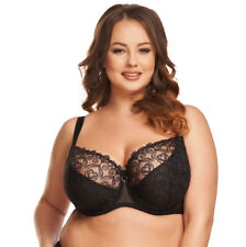 Bügel BH schwarz Übergröße große Größen starker Halt Spitze Nessa Damen Dessous