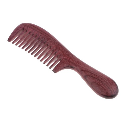 Purpleheart holzkamm mit griff - holzkamm,