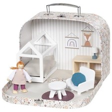 Goki Koffer Apartment Paris No. 137 (Puppen, Puppenhaus)