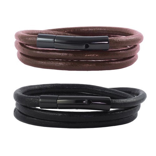 Lederkette lederarmband 6 - lederarmband,