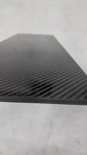 7 mm bis zu 1000 x 450 mm  glatt glänzend  CFK Carbon Kohlefaser Platte