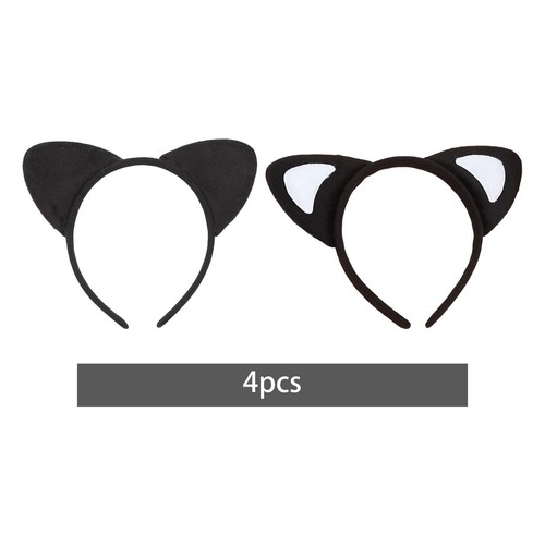 4pcs katze ohr stirnband - 4pcs,