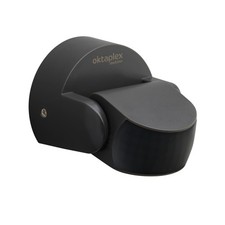 Bewegungsmelder Außen IP65 PIR-Sensor schwenkbar Decke & Wand Aufputz anthrazit