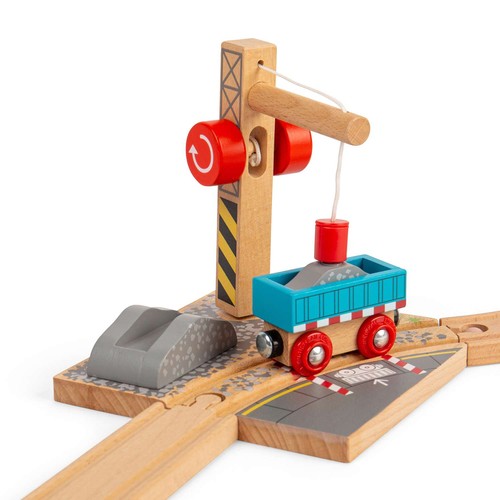 Bigjigs rail magnetic gravel - magnetic,