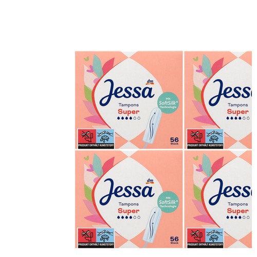 4x56 stück jessa tampons - 4x56,