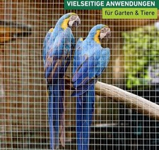 2 Stücke Windhager Drahtgitter verzinkt, Volierendraht für Hasen 2,5 x 0,5x 0,7 