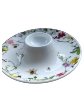 Rosenthal Eierbecher Fleurs Sauvages Porzellan Blumenmuster Weiß Klassisch 13cm