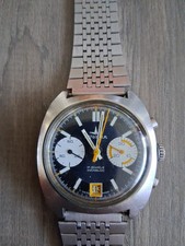 Dugena Uhr Chronograph Stahl