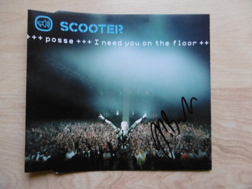 Baxxter autogramm signed - baxxter,