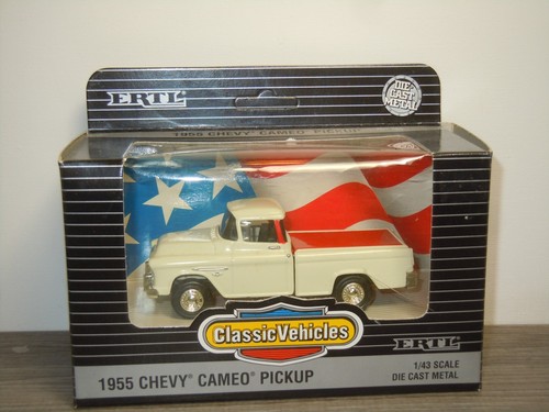 1955 chevy cameo pickup - chevy, ertl
