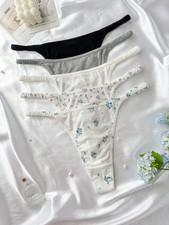 5er-Pack Sexy Tanga Slips für