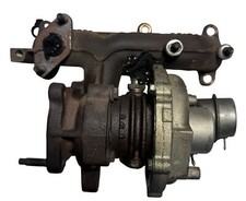 Auspuffkrümmer mit Lader Turbolader 045253019L VW Polo 1.4 TDI Bj 2006 1422 CCM