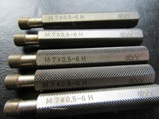 Gewinde Lehrdorn M 7 x 0,5 - 6h GUT  LMW Feingewinde Gewindelehrring  #MB20-35#