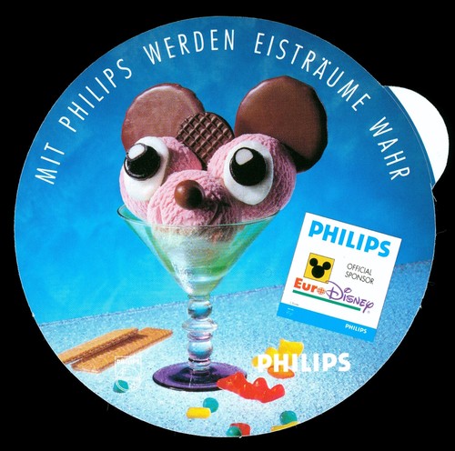 Werbe aufkleber philips - aufkleber,