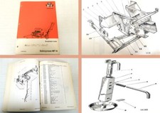 Ersatzteilkatalog Massey Ferguson MF 14 Ballenpresse Ersatzteilliste 1969