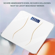 Personenwaage Digital Kompakt elektrische Haushalts Waage 180 kg Hohe Präzision
