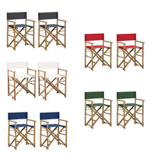 Klappbare Regiestühle