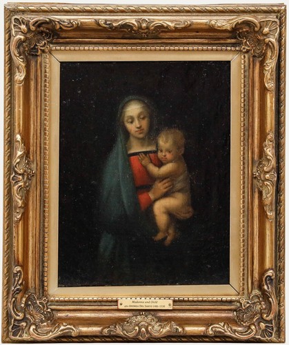 After raphael gerahmtes - after,