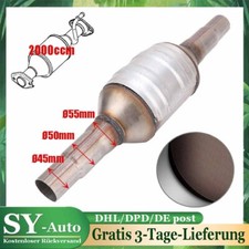 Universal Katalysator Ø45mm/50mm/55mm Bis 2000ccm 52cm Euro-4 KAT Für VW AUDI DE