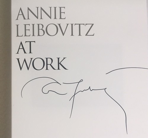 Annie leibovitz signiert buch - leibovitz,