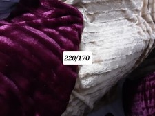 Edelzeit Felldecke Nerzoptik Bordeaux 