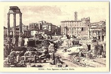 C1930 Postcard Roma Basilica