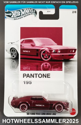 Hot wheels pantone - hot, "1969
