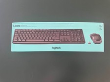 Logitech MK270 Wireless Combo Funk Tastatur Maus-Set Englisch QWERTY WIE NEU