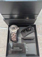 CHANEL J12 Armbanduhr Keramik, 38mm, Automatic, H2979 Aluminum Grey