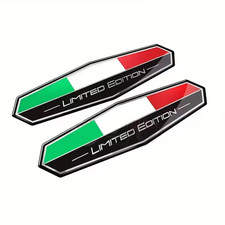 2er Set Italien Flagge 3D