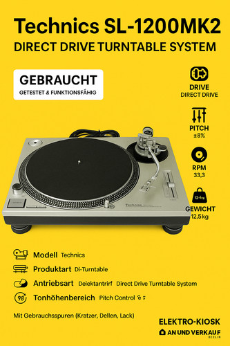 Technics sl 1200mk2 - 🎵,