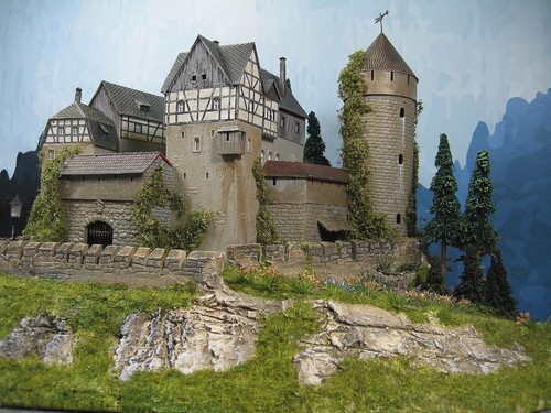 Diorama burg festung - diorama,