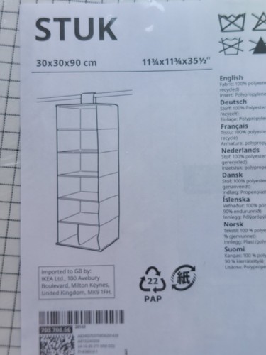 Ikea stuk hängeaufbewahrung - ,