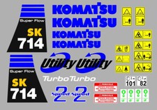 Komatsu 714 aufkleber - 714,