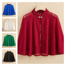 Damen-Cardigan Spitze Netz