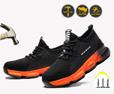 Leichte Arbeitsschuhe mit Stahlkappe Herren S3 Sicherheitsschuhe Sneaker 37-46