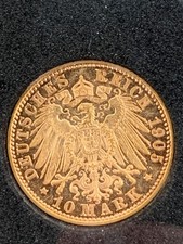 1905 Bayern 10 Mark Gold