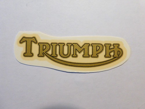 Triumph schriftzug - triumph,