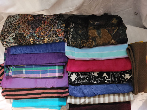 Vintage stoffe stoffreste - stoffe,
