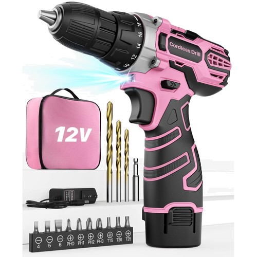 Akkuschrauber pink 12v - akkuschrauber,