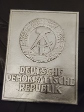 DDR Grenzschild Nachguss aus